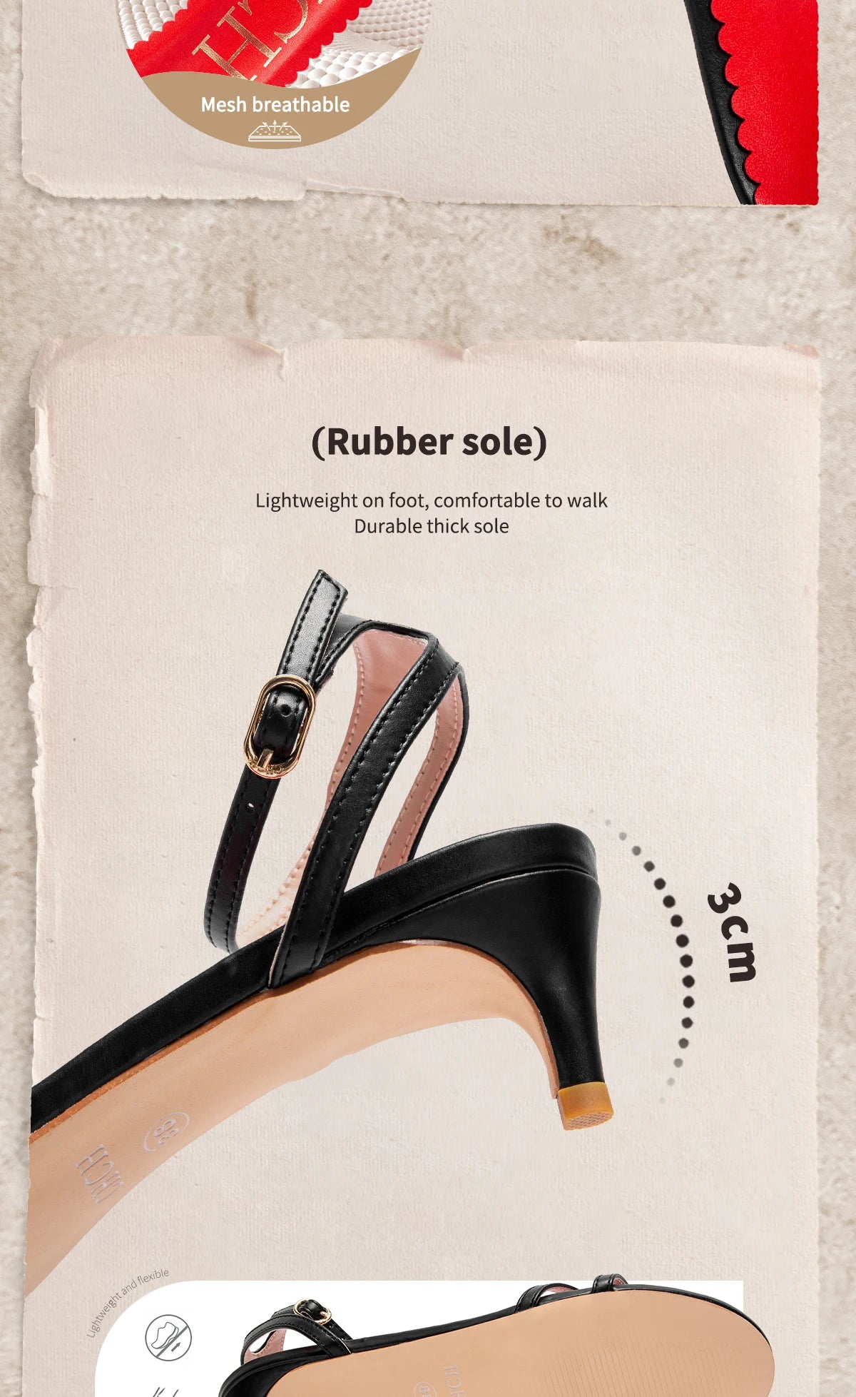 Wear Comfortable Pure Colour Simple New Women's Sandals Fashionable Versatile Simple Women's Low Heel Sandals