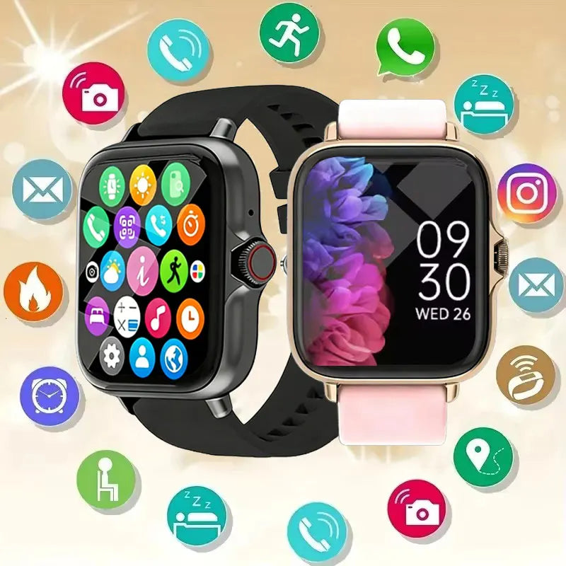 Bluetooth Smart Watch — Fitness, Music & Sleep Tracking