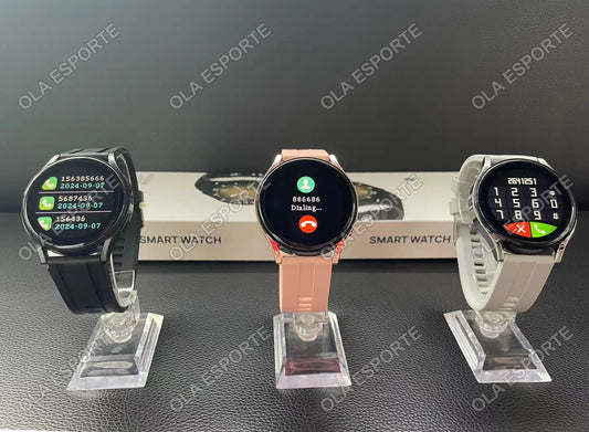 Waterproof Smartwatch for Women with Health & Voice Assistant