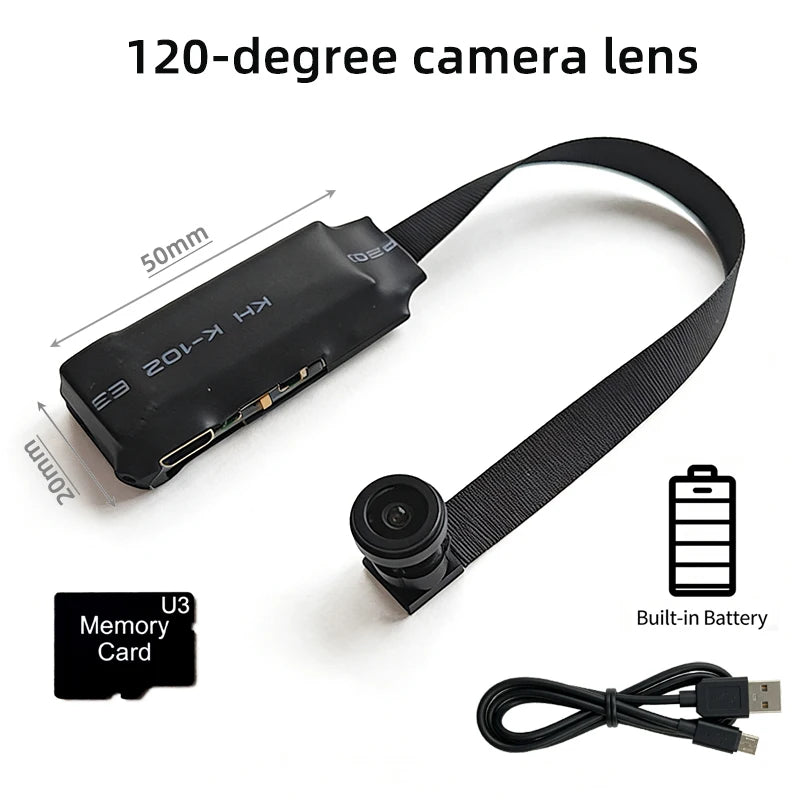 4K Mini WiFi Home Camera — Remote View & Motion Detection