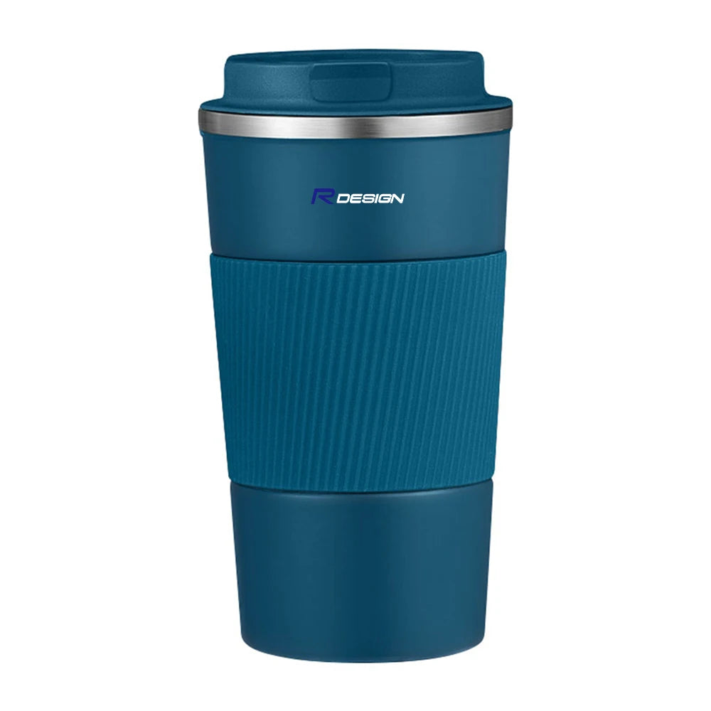 Car Badge Portable Stainless Steel Thermos Mug Coffee Cup Accessories For Volvo RDESIGN V60 XC60 XC60 XC90 XC90 C30 S80 XC40 S80