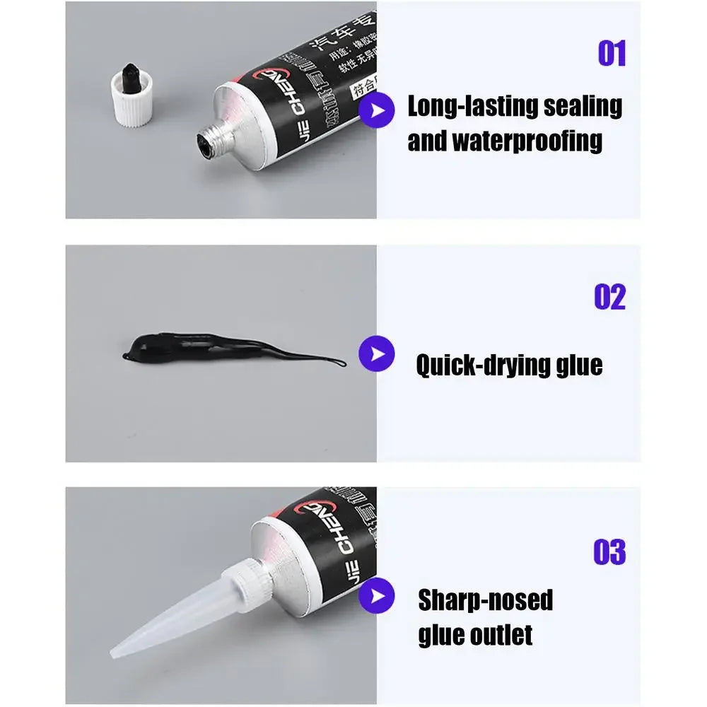 50ML Special Glue For Car Sealing Strips Car Sunroof Chassis Electronic Component Waterproof High Temperature Repair Sealant