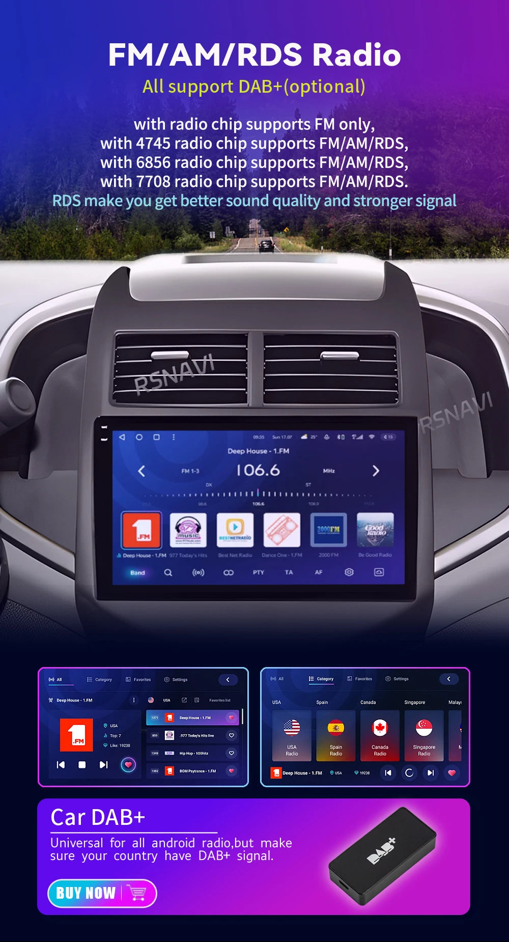 Android 16 CarPlay Auto Car Radio Multimedia Player For Chevrolet Aveo 2 Sonic T300 2011-2015 Navigation GPS 2din Stereo Audio