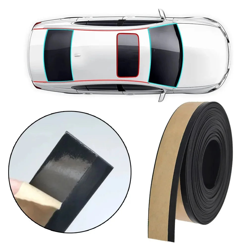 Car Outer Window Weather Seal Strip, 4 m - 15 or 20 mm - view 4