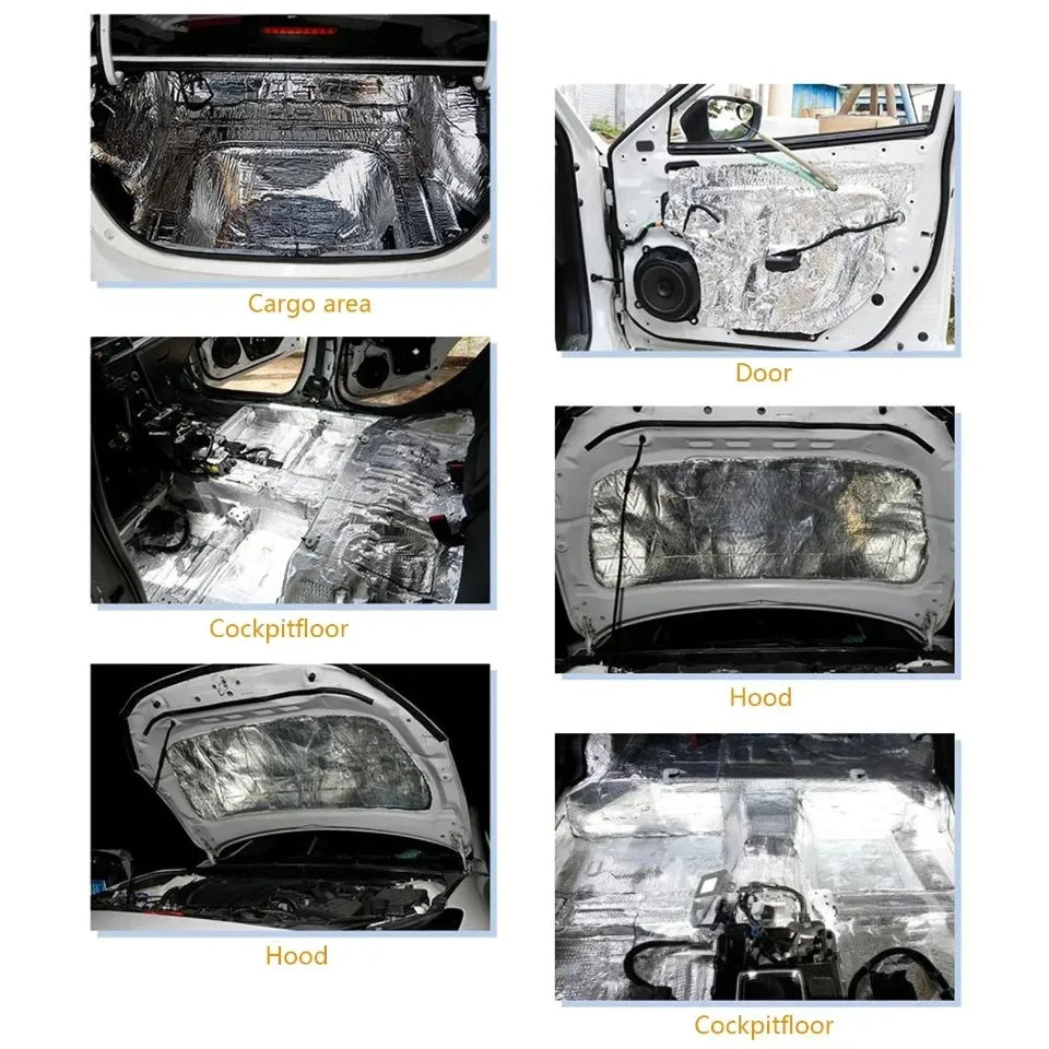 Foil Foam Sound Deadening Roll for Car Doors, Hood and Trunk - view 10