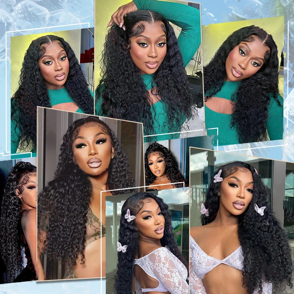 28 30inch Afro Kinky Curly Human Hair Bundle Deal Brazilian Afro Deep Jerry Curly Raw Raw Virgin Human Hair Weave Hair Extension