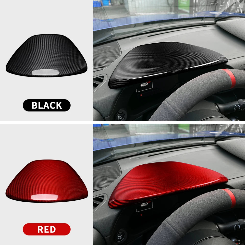 Real Hard Carbon Fiber For Subaru BRZ Toyota GR86 2021 2022 2023 2024 LHD RHD Car Trim Panel Sticker Dry Carbon Accessories