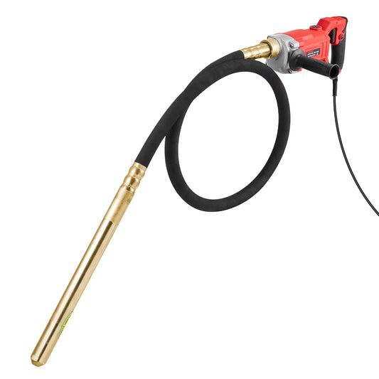 800W Concrete Vibrator, 13000 VPM Portable Pencil Cement Tool