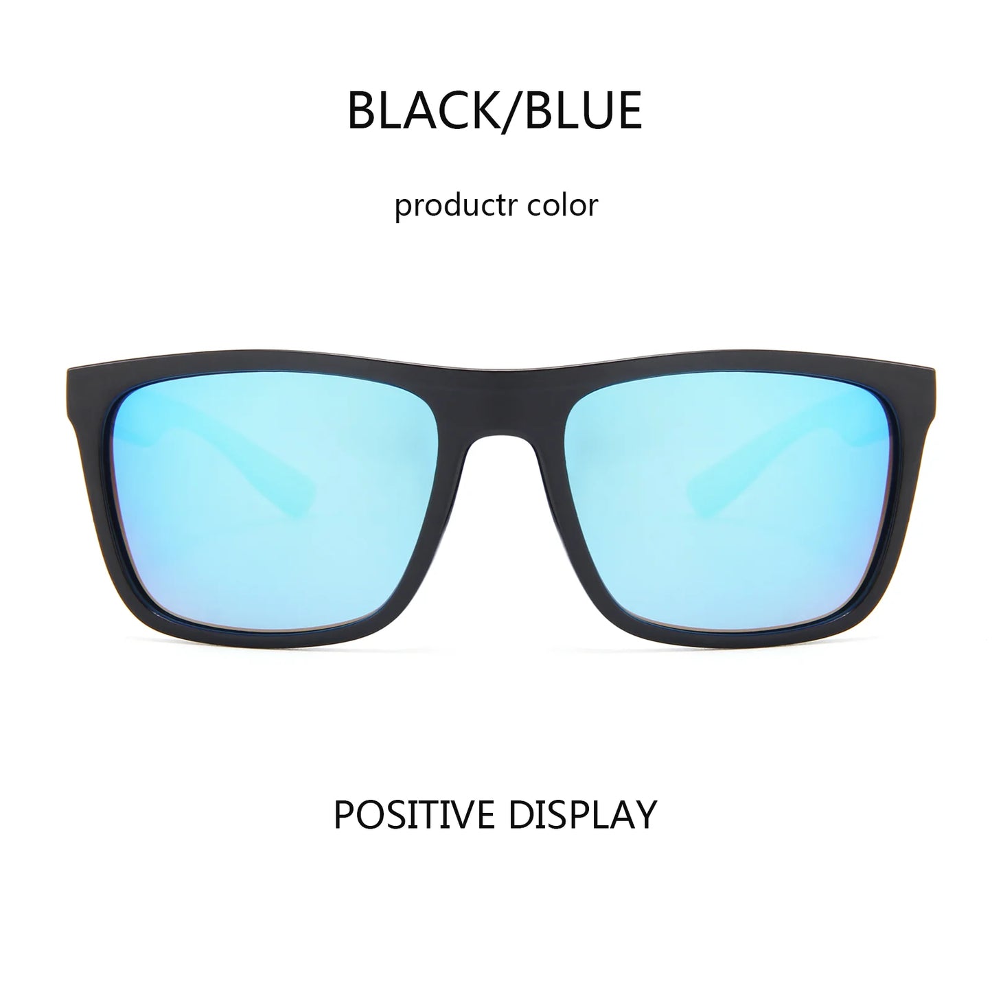 Square Vintage Polarized Sports Sunglasses Men Women Driving Outdoor Fishing Sun Glasses UV400 Hiking Cycling Shield Sunglasses