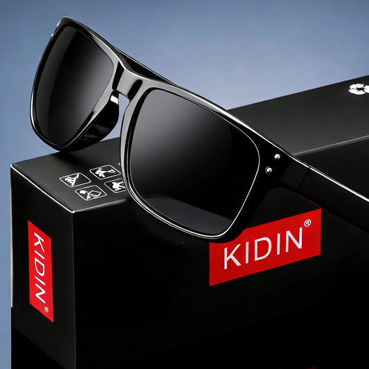 KIDIN Polarized Square Sunglasses — Outdoor Sport UV400