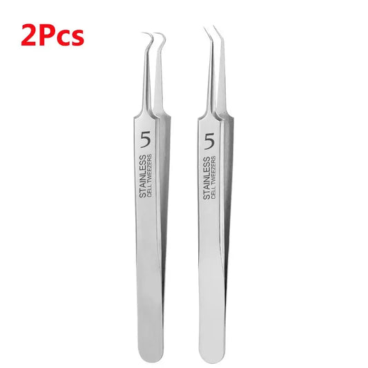 Stainless Steel Blackhead Extractor Tool Set - 1/2/3 Piece - photo 4