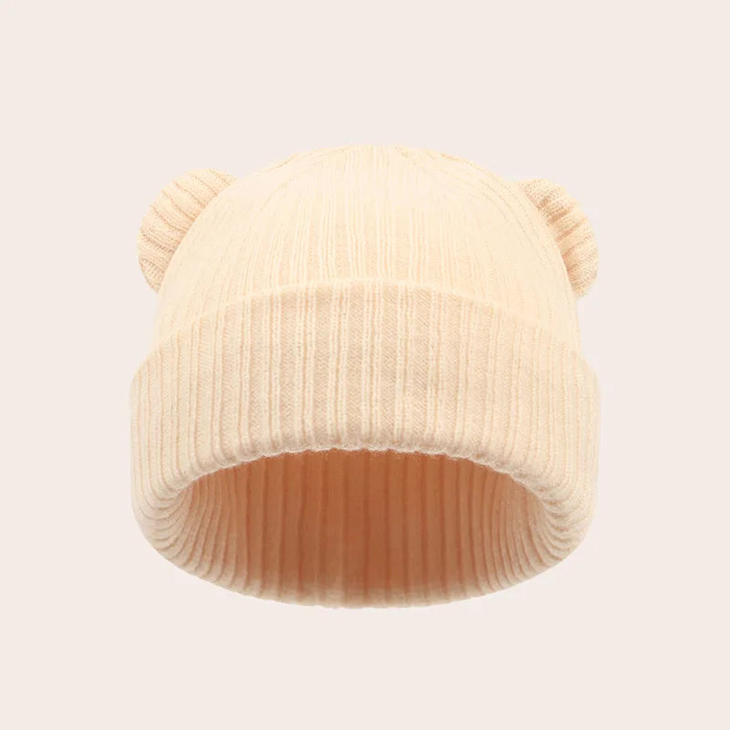 Baby Knitted Beanie 0-2 Years - Soft Solid Color Winter Hat - photo 9
