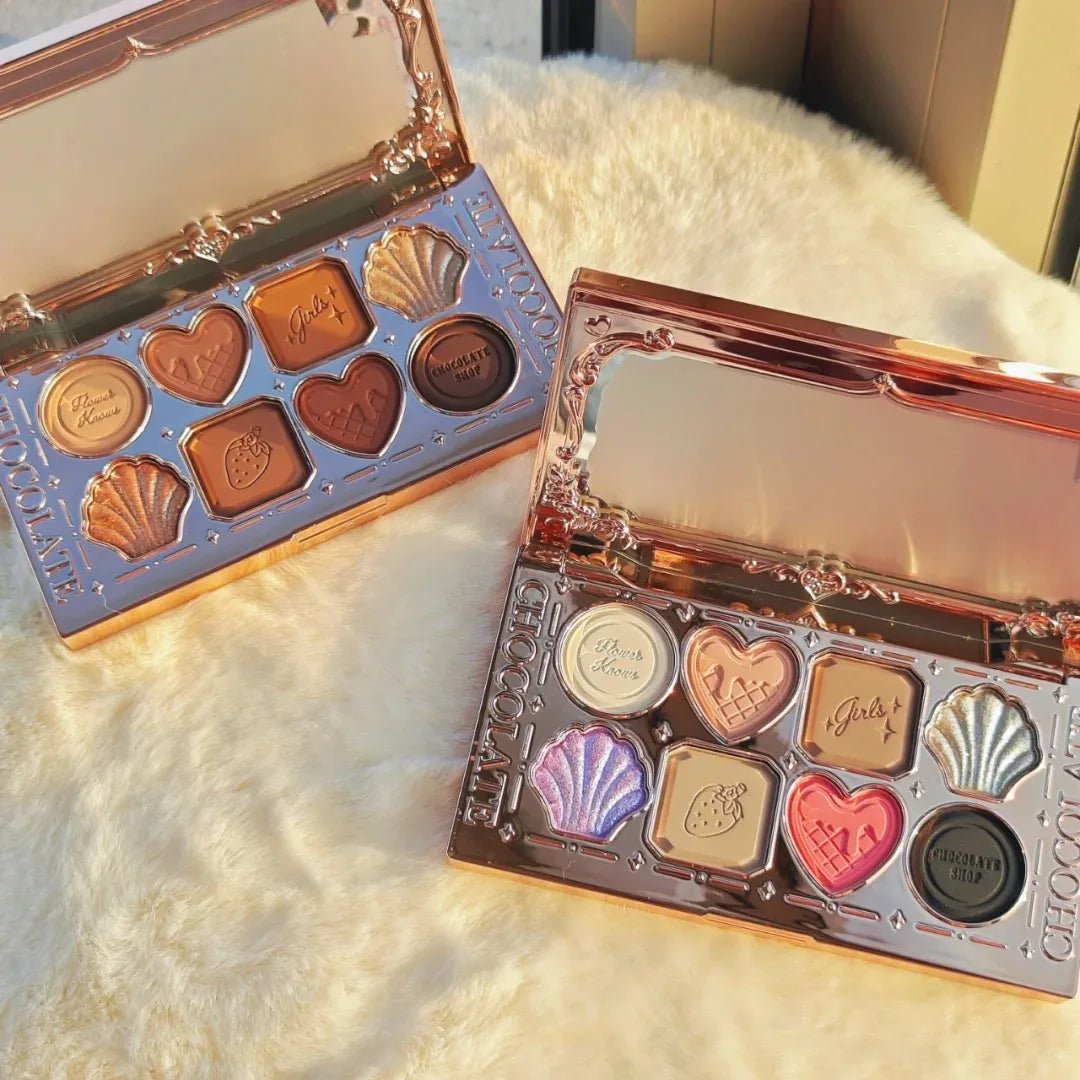 Flower Knows 2026 Bunny Garden Makeup Palette – Cute Rabbit Eyeshadow, Blush & Highlight All-in-One