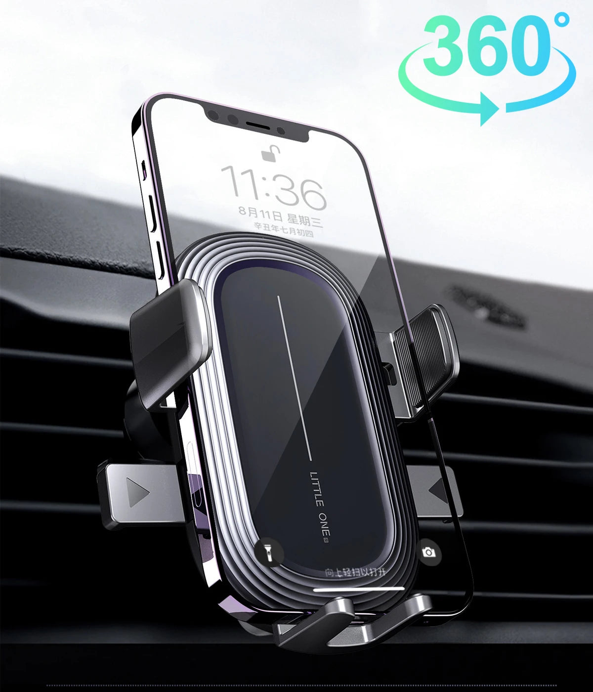 Magnetic Phone Mount with Invisible Base for Ford F-150 Raptor 2019–2021