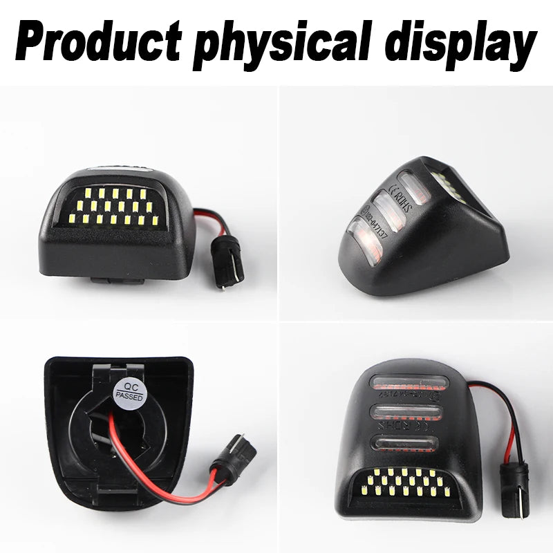 LED License Plate Lights (2-Pack) — Chevrolet Suburban, Tahoe & GMC Sierra / Yukon