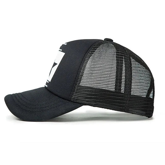 Unisex Snapback Baseball Cap - Breathable Mesh, Adjustable Sun Hat - photo 4