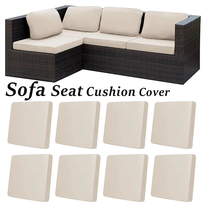Elastic Sofa Seat Cushion Cover for Furniture Protector Sofa Slipcover Pets Kids Washable Sofa Cushion Case Removable Livingroom