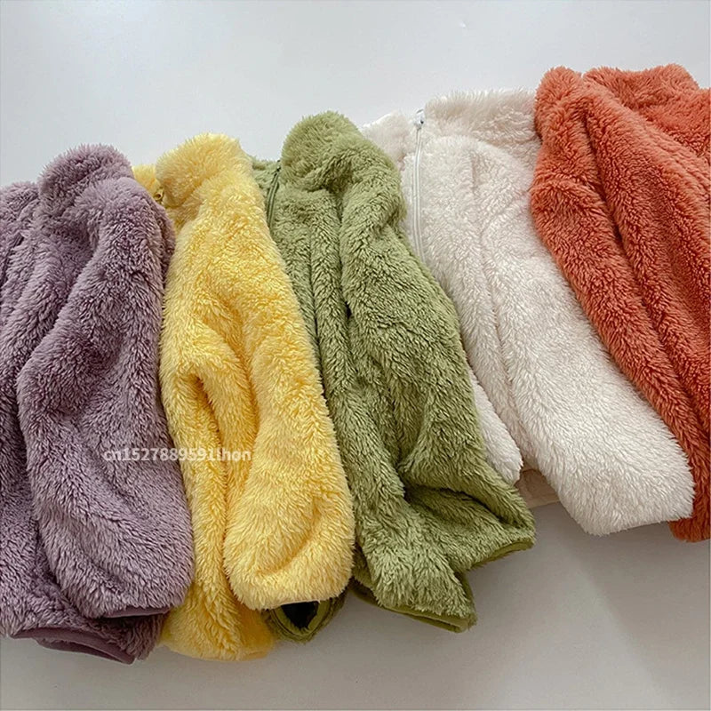 Kids Fleece Jacket - Warm Zip Up Outerwear for Boys & Girls - photo 4