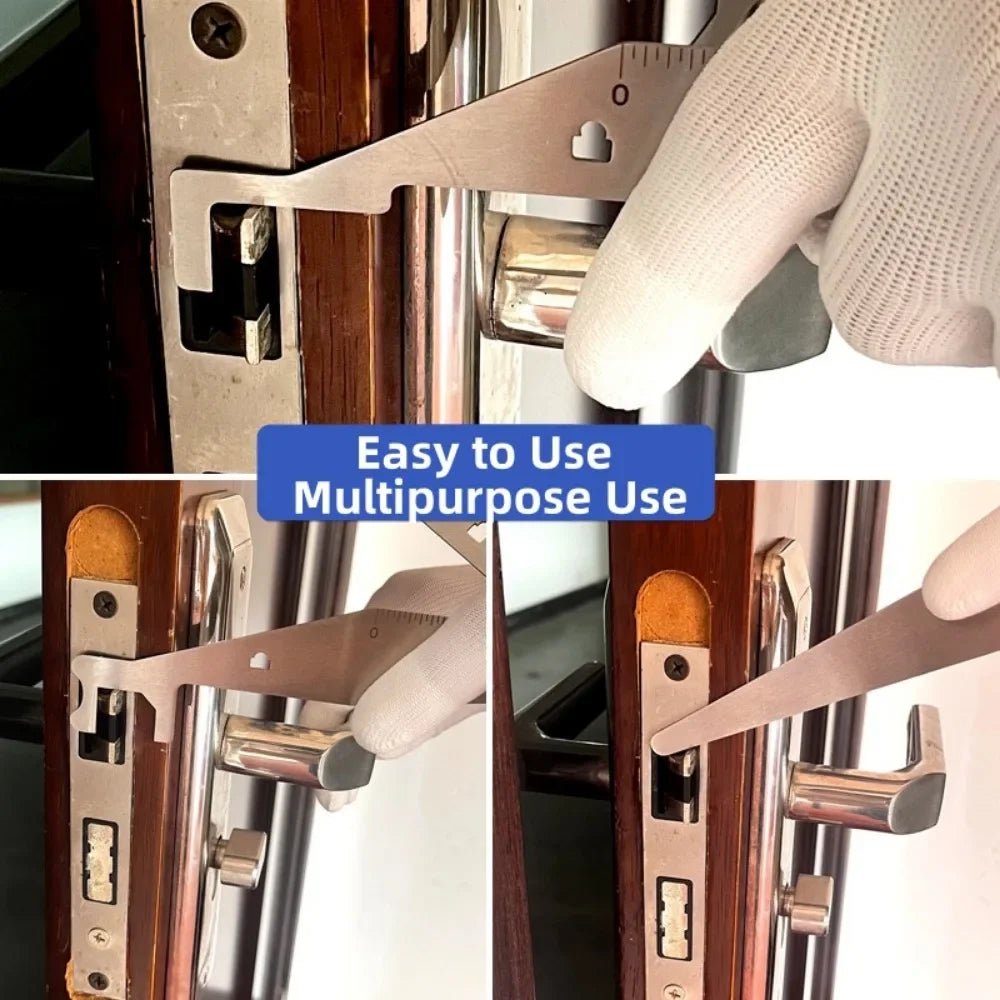 Multi Functional Firefighters Tools Stainless Steel Lock Pick Set Fast Opener Practical Locksmith Kit for Professionals