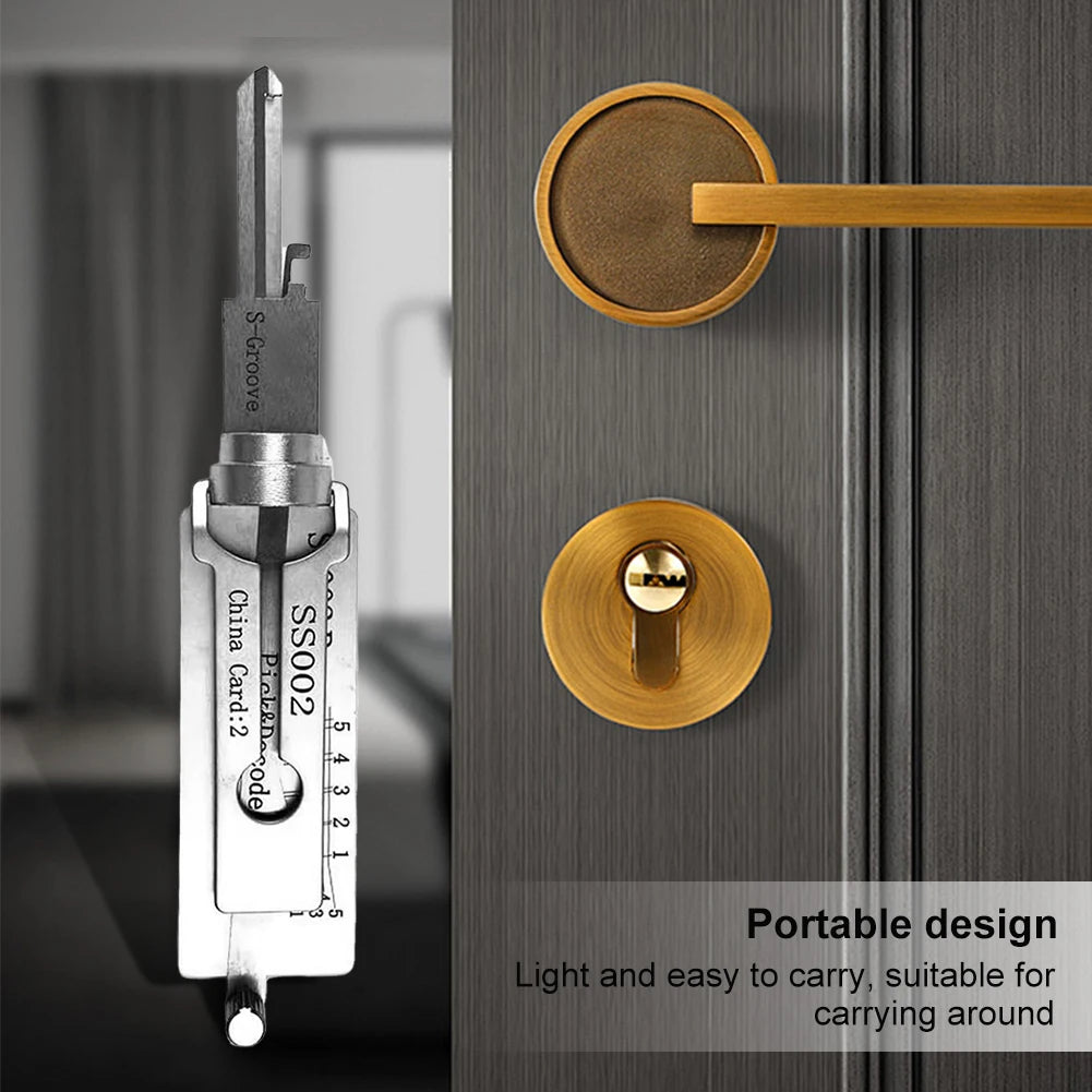 Lock Decoder Lockpicking SS001Pro SS002Pro O-ring Pickup Kit Pick Locksmith Tool Key Decoder Precision Hook Door Repair Tools