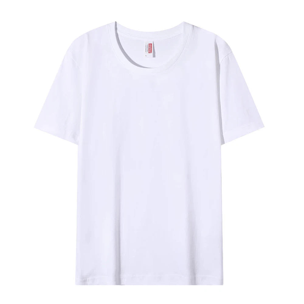 Men's plain cotton t-shirt - view 7