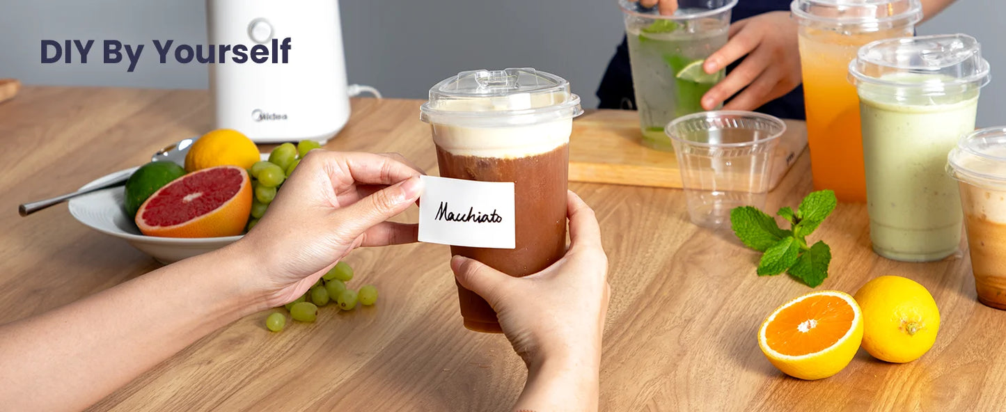 10 Sets Clear Plastic Cup with Sip lids 12//20/16 Disposable Cups for Iced Coffee or Juice Party  Smoothie Milkshake Cold Drinks