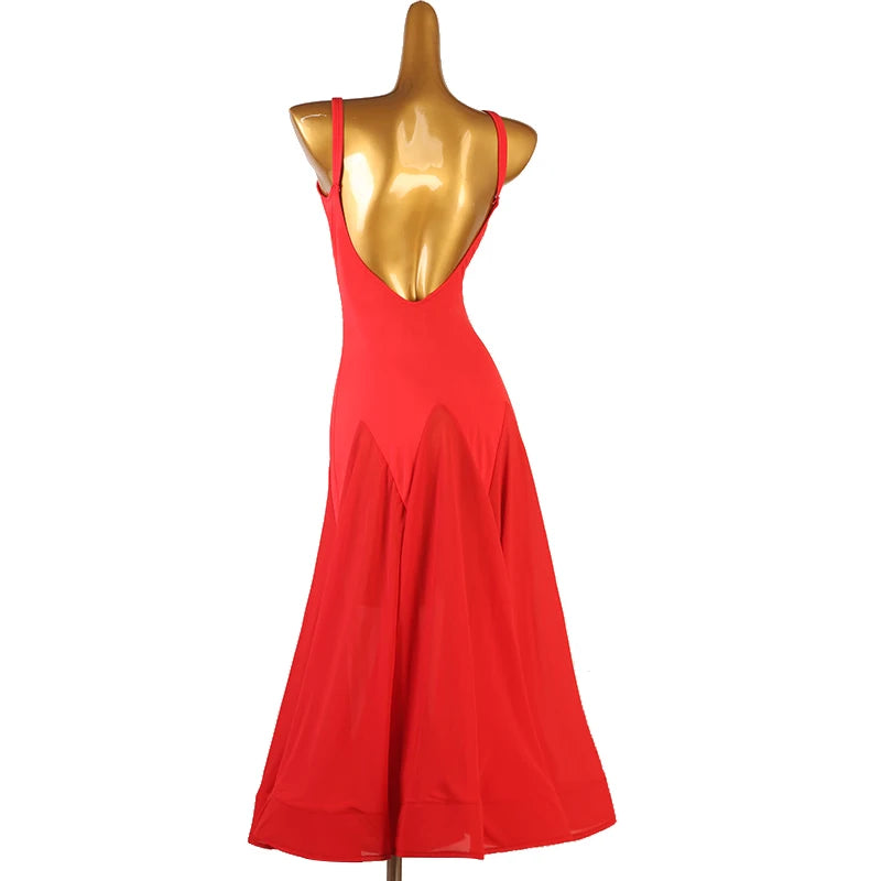 Girls and women's ballroom prom dance dress