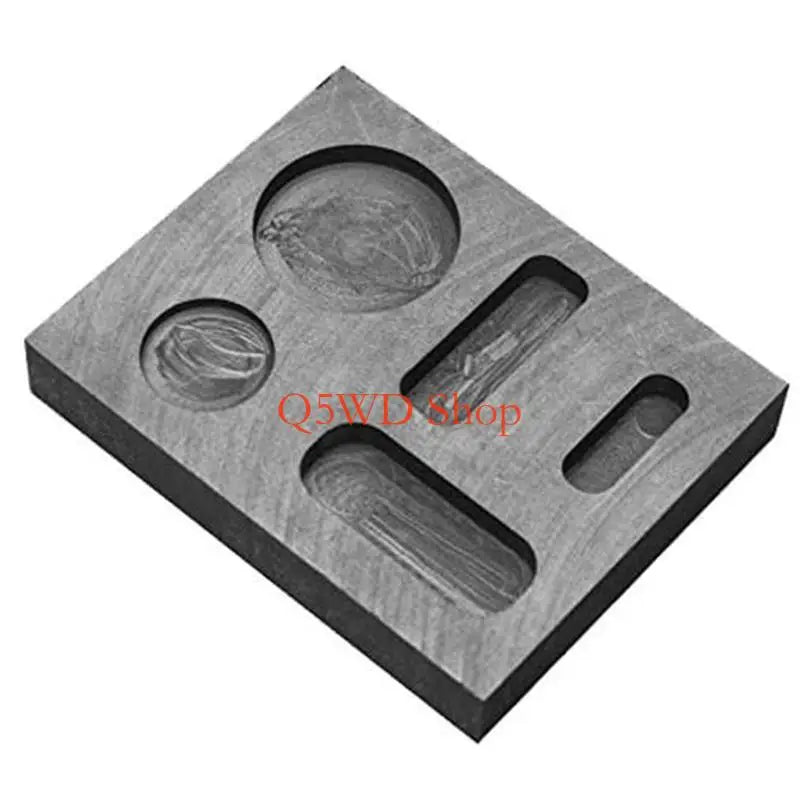 Q5WD Casting Ingot Mold 5 in 1 Mold Coin Combo Melting Ingot Mold Durable