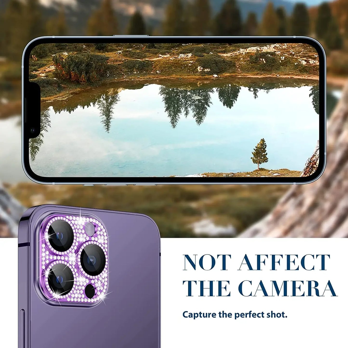 Diamond Camera Lens Protector For IPhone 16 13 12 11 Pro Max Mini Metal Lens Protection For IPhone 15 14 Pro Max 16 Plus Glasses