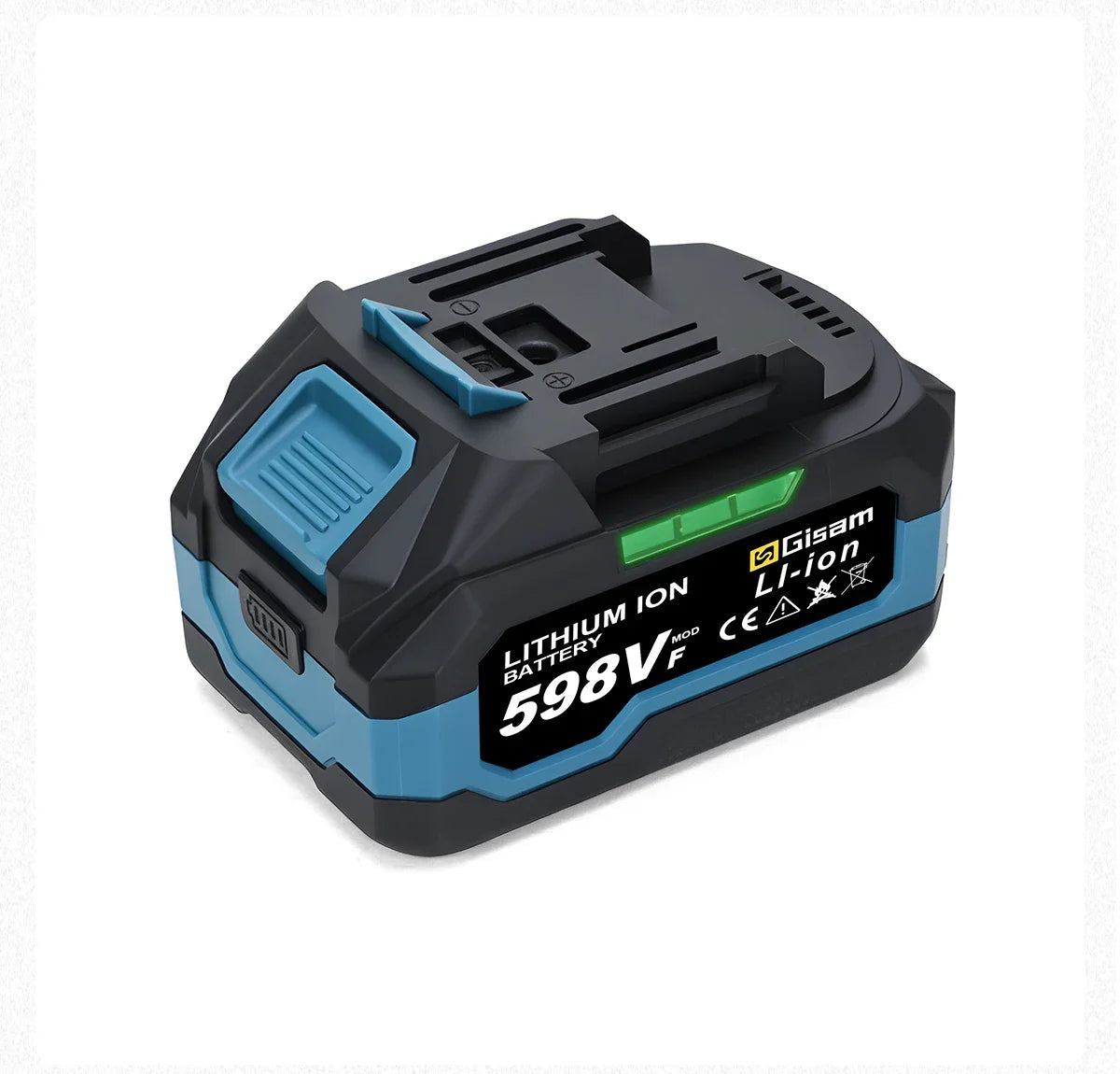 Gisam 4.0AH 4.5AH Rechargeable Lithium-Ion Battery for Cordless Dirll/Brushless Wrench/Screwdriver for Makita 18V Battery pins