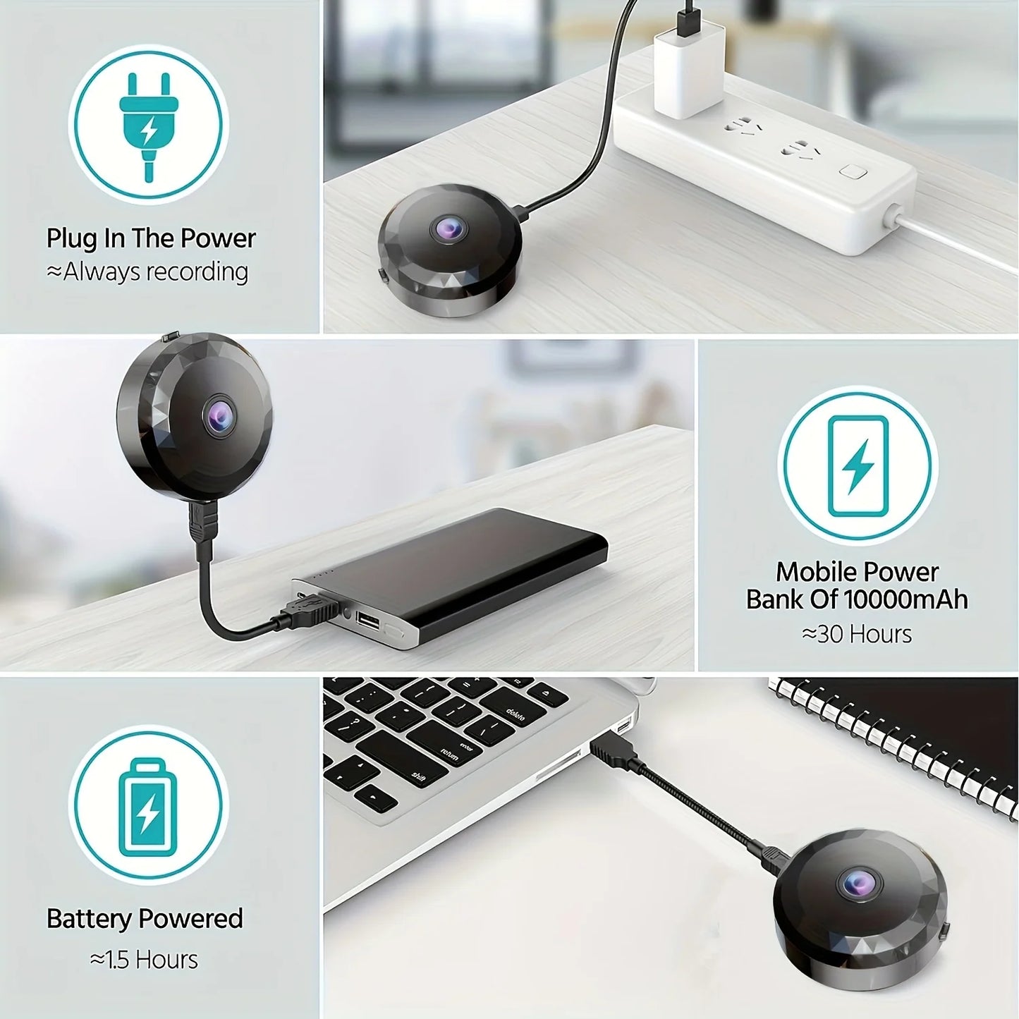 Mini WiFi Security Camera — 1080P Wireless Night Vision Monitor