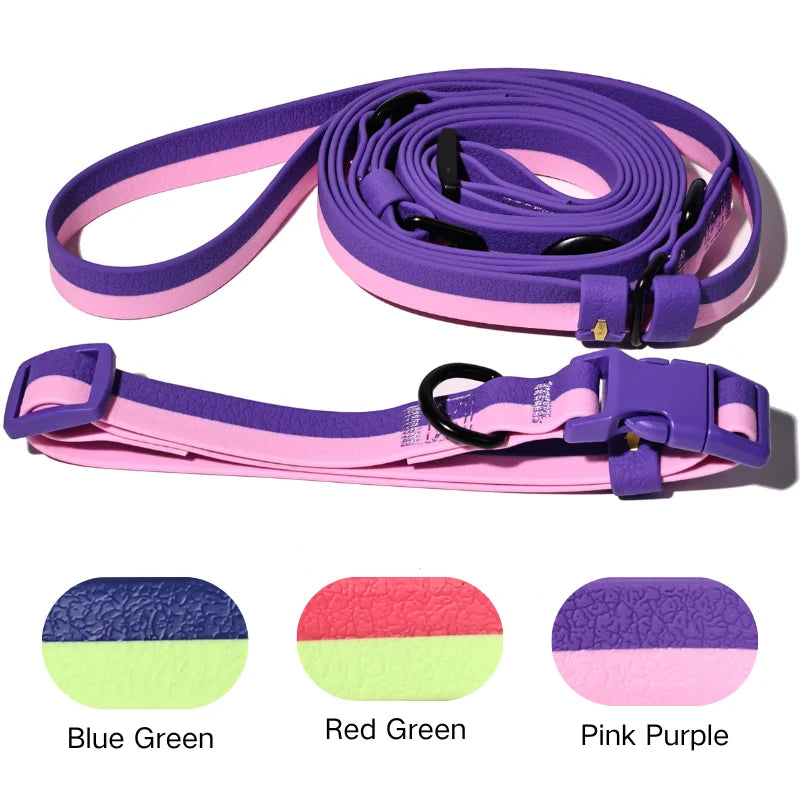 Hands-Free Dog Leash & Collar Set - Reflective Lead for Small Dogs
