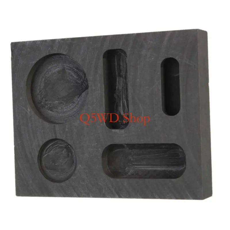 Q5WD Casting Ingot Mold 5 in 1 Mold Coin Combo Melting Ingot Mold Durable