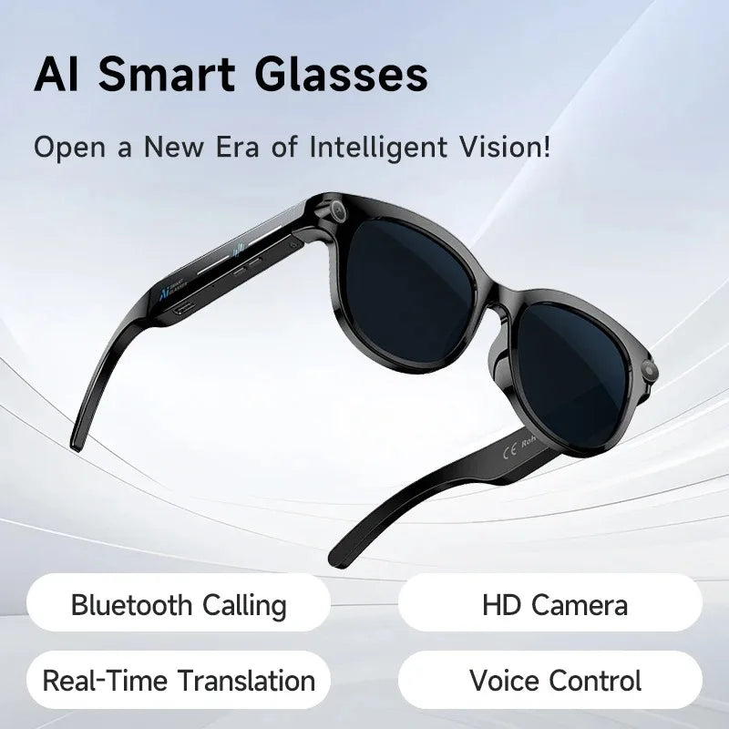 AI Smart Glasses — 8K Camera, Voice Assistant & Translation