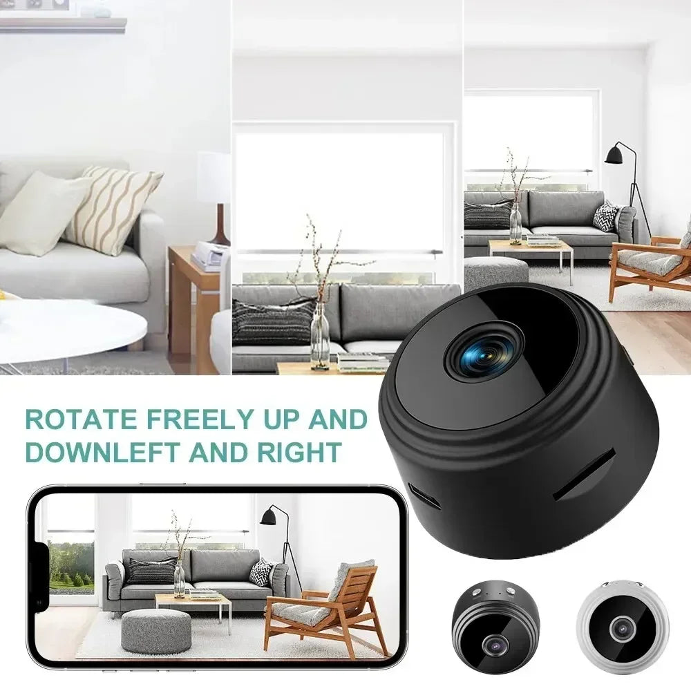 Mini A9 WiFi Security Camera — 1080P Wireless Home Monitor