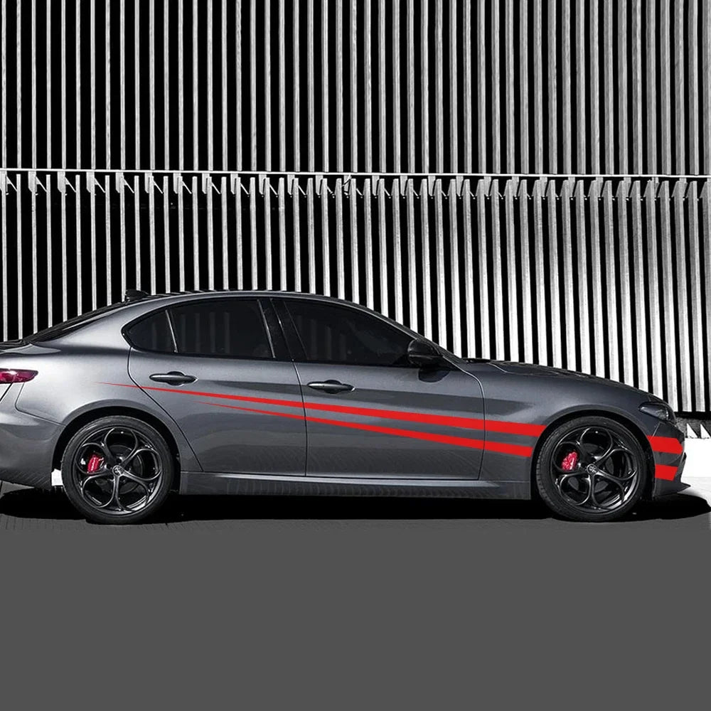 Car Body Long Stripe Vinyl Sticker Auto DIY Decoration Accessories For Suzuki Volvo Tesla Skoda VW Volkswagen Seat Subaru Toyota