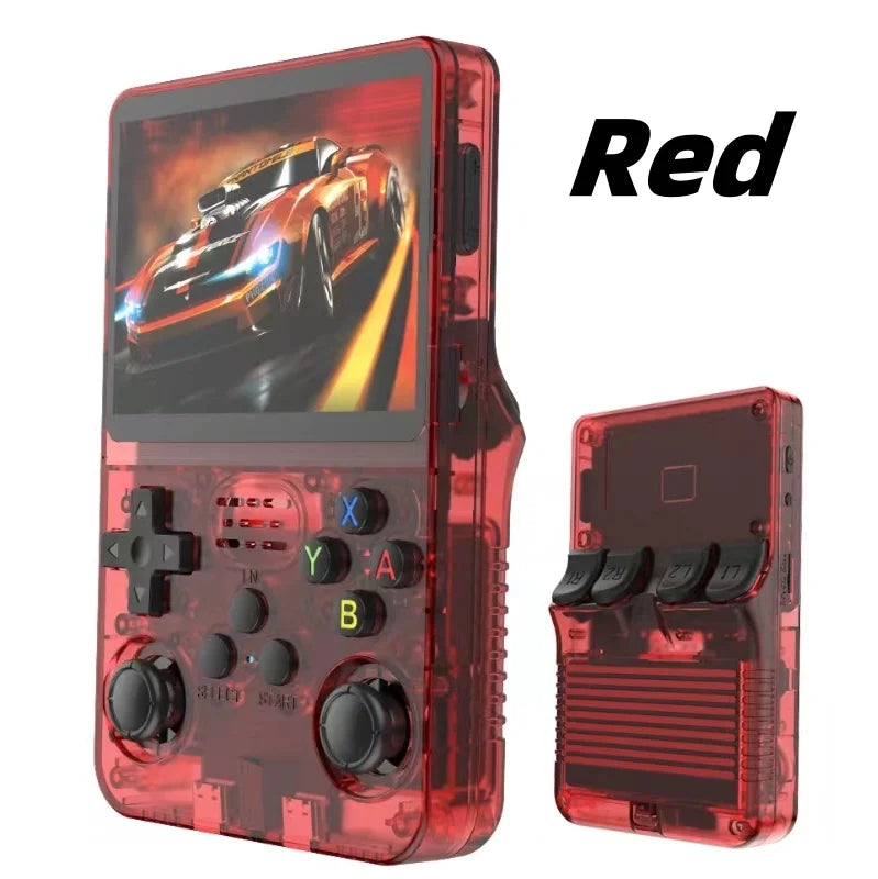 BOYHOM  R36S Retro Video Game Console Linux System 3.5 Inch IPS Screen Portable Pocket Player 64GB 128G Games best Kids gifts