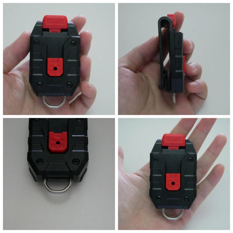 NEW Universal Tape Measure Quick-hanging Belt Clip for Tajima Milwaukee Digital Measuring Tape Laser Man Gift
