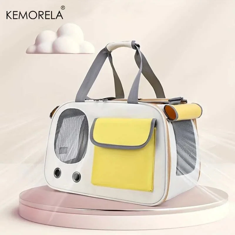 Portable Nylon Pet Carrier - Travel Bag for Cats & Small Dogs – photo 5