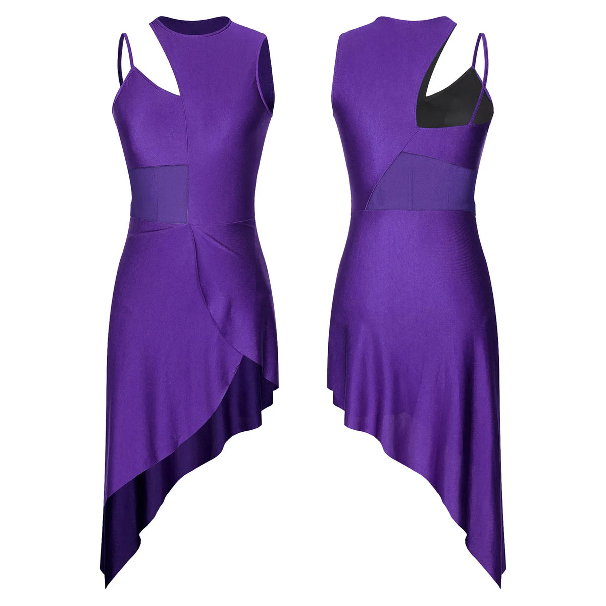 Women's sleeveless ballet lyrical dance dress