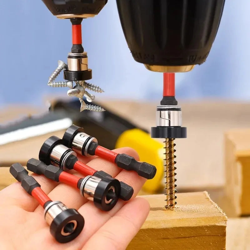 Magnetic Locating Screwdriver Bit S2 Steel PH2 Magnetic Tips Hex Shank Locating Batch Head Plasterboard Position Screwdriver Bit