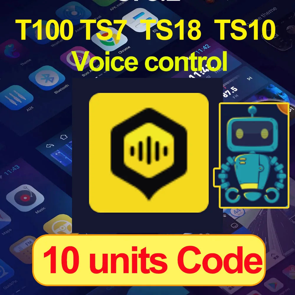 AI Voice Control Activation for Topway TS7 TS18 TS10 T8 T100 T5 TS6 T3 Android Car Stereos