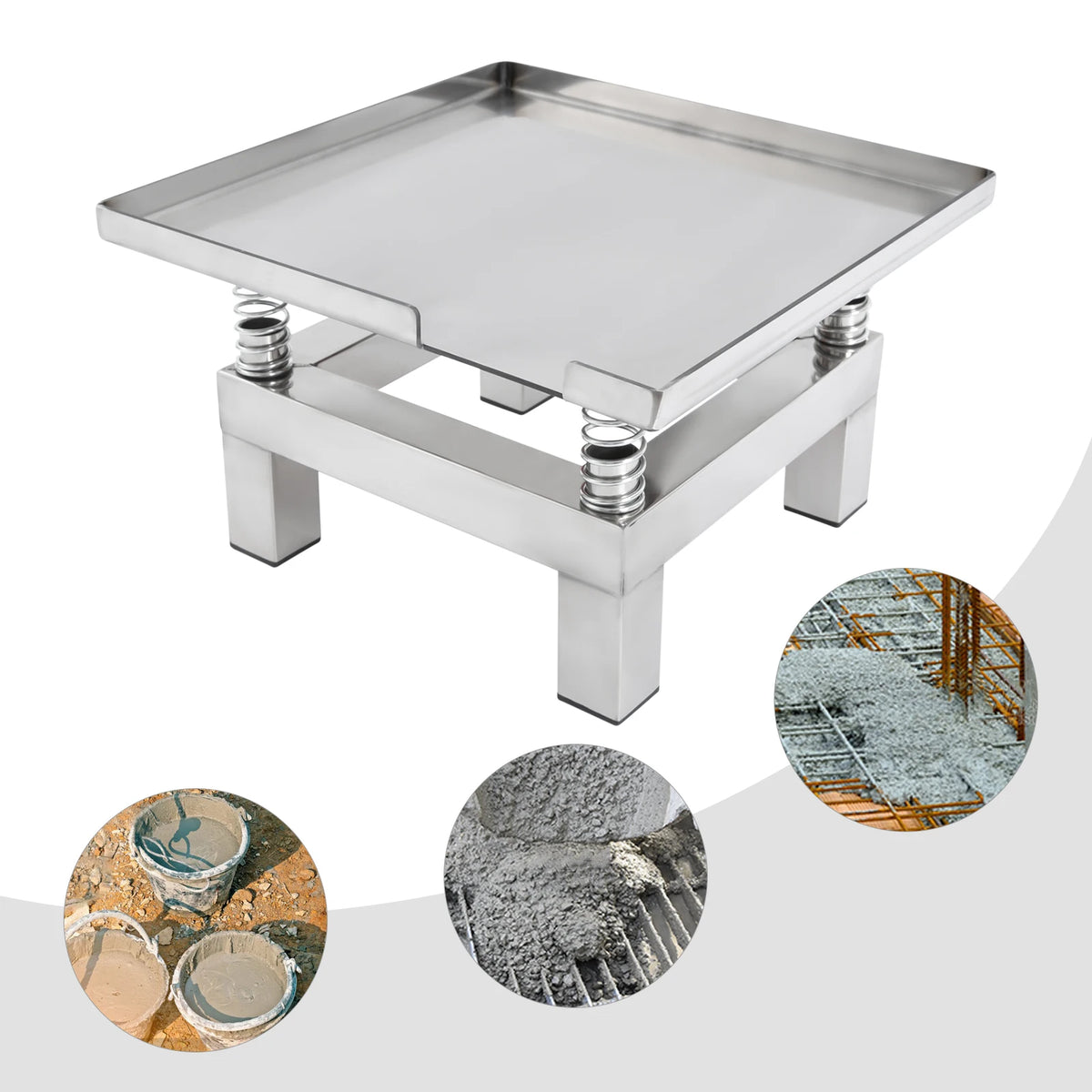Benchtop Concrete Vibrating Table, 35 x 35 cm - 50 W - view 5