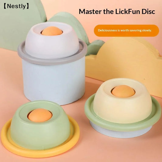 Textured Pet Lick Plate - Yogurt & Snack Slow Feeder