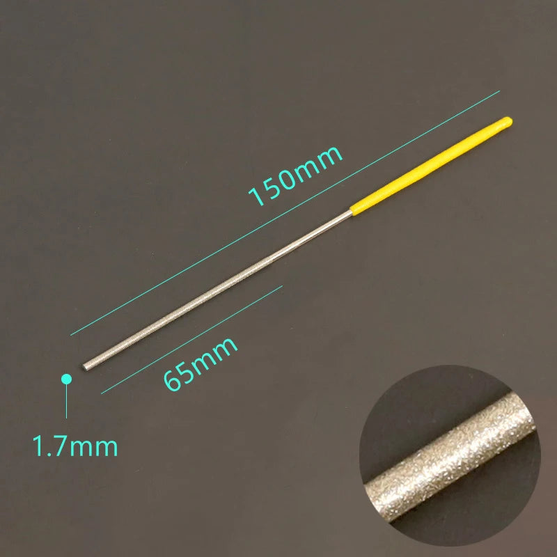 Ultra Fine Needle Files 1.0-5.8mm – Micro Hole Reamer Precision Riffler for Jewelry, PCB & Watch Repair