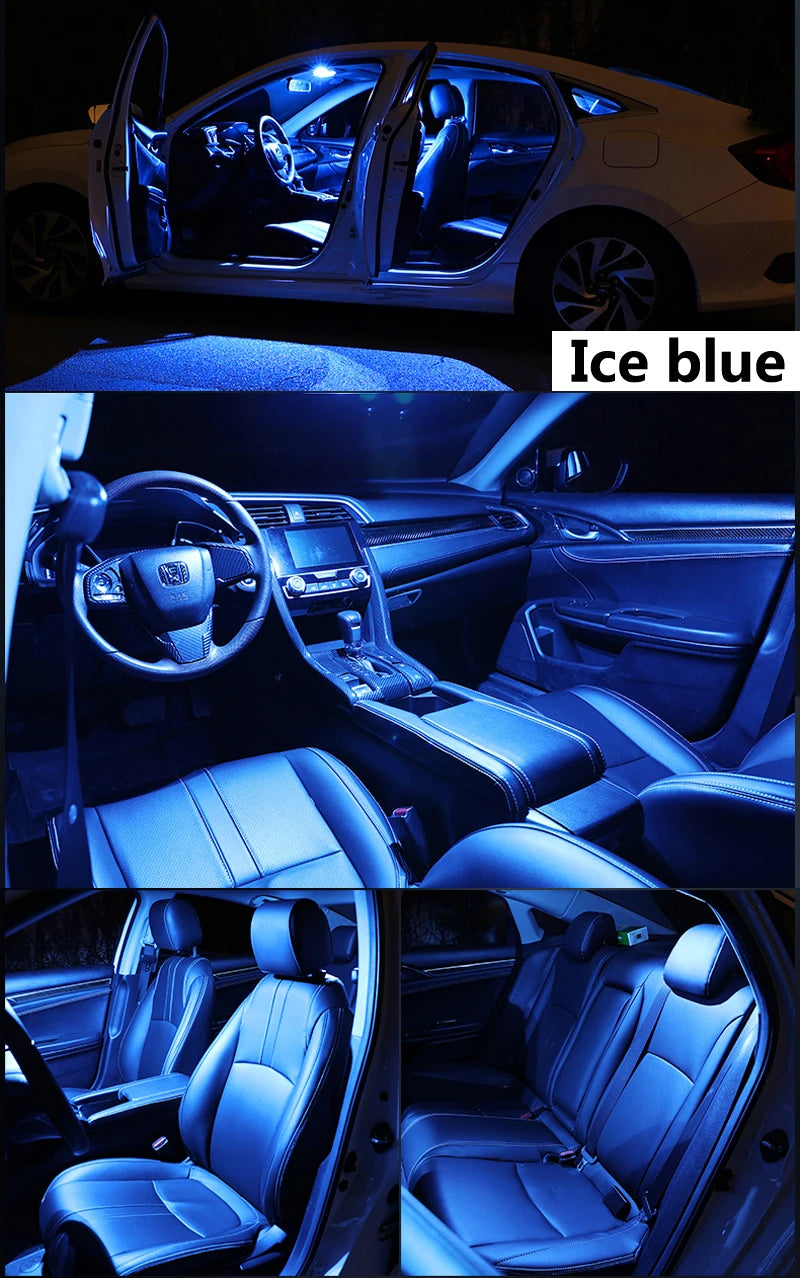 13-Piece LED Interior Light Kit for Ford F-150 2009–2014
