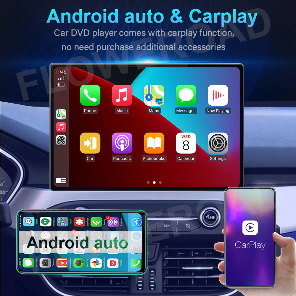 Android Car Stereo for Peugeot 3008, 4008 & 5008 (2017–2020) — CarPlay, Android Auto, GPS Navigation