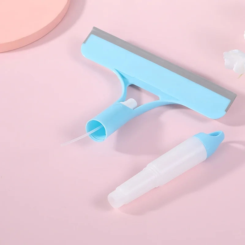 1-Pack 3-in-1 Blue Window Cleaner - Holiday Streak-Free Glass Cleaning Kit for Sparkling Results