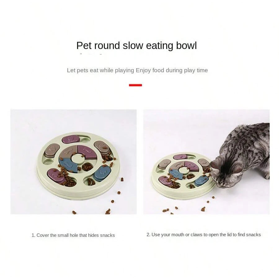Interactive Dog Puzzle Feeder Toy - Slow Feed Brain Game – photo 5