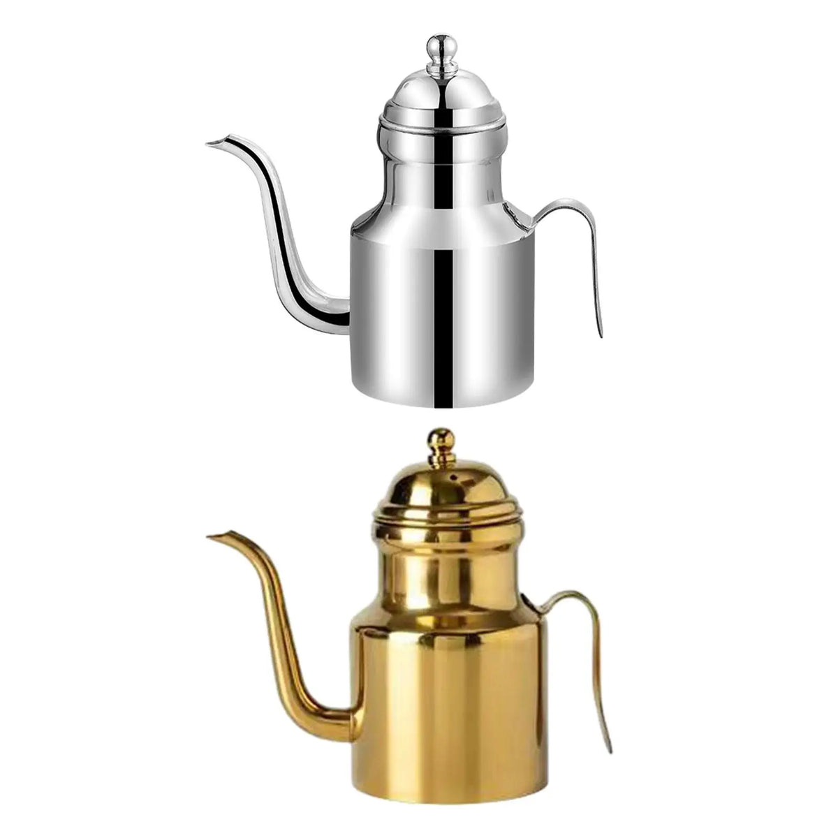 Olive Oil Bottle with Handle & Lid - Pour Spout Dispenser, 2 Sizes - photo 2